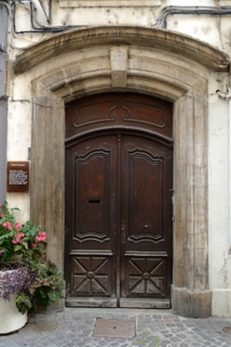 porte de l'Hôtel de Chabert