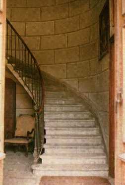 Château Favor. L'escalier